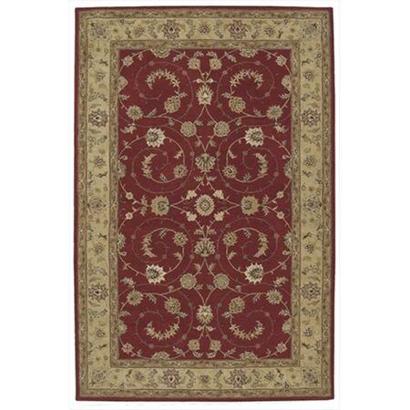 NOURISON Heritage Hall Area Rug Collection Lacquer 7 Ft 9 In. X 9 Ft 9 In. Rectangle 99446038944